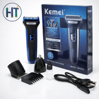 KM-6330 3 In 1 Hair Trimmer Grooming Kit