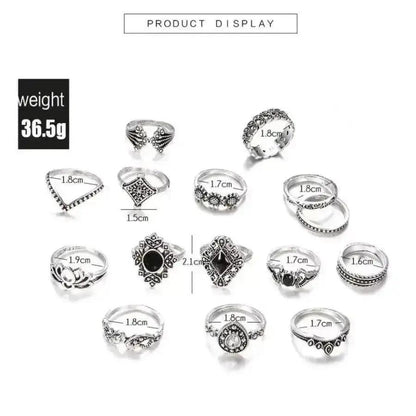 Finger Ring 15 pcs - HT Bazar