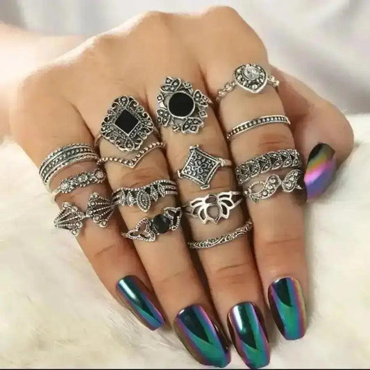 Finger Ring 15 pcs - HT Bazar