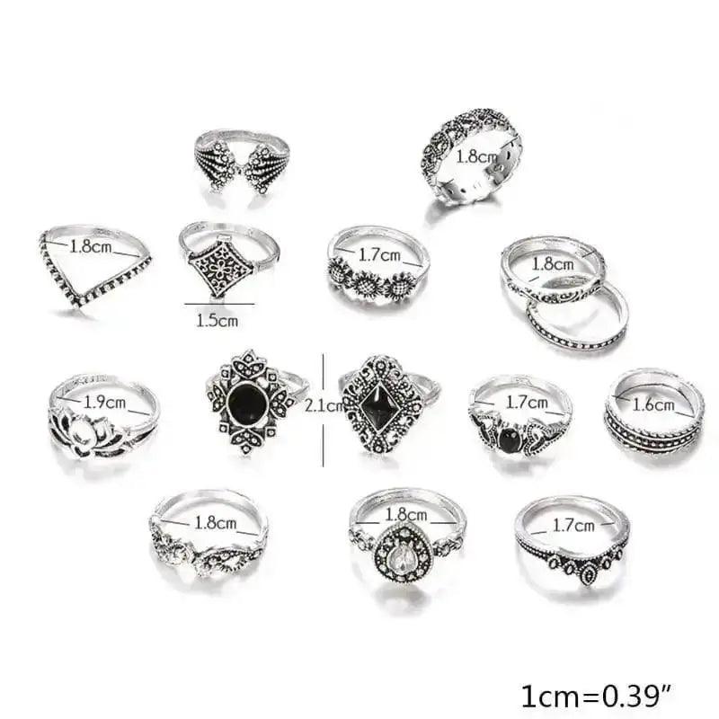 Finger Ring 15 pcs - HT Bazar