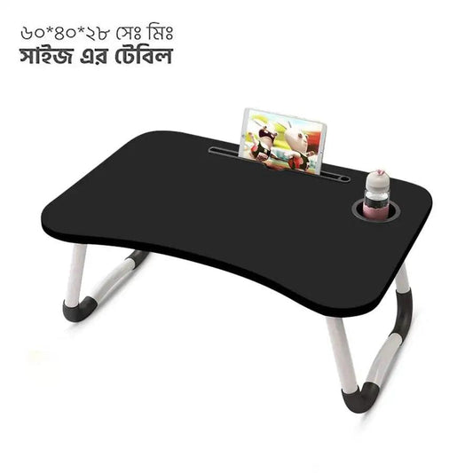 Folding table black - HT Bazar