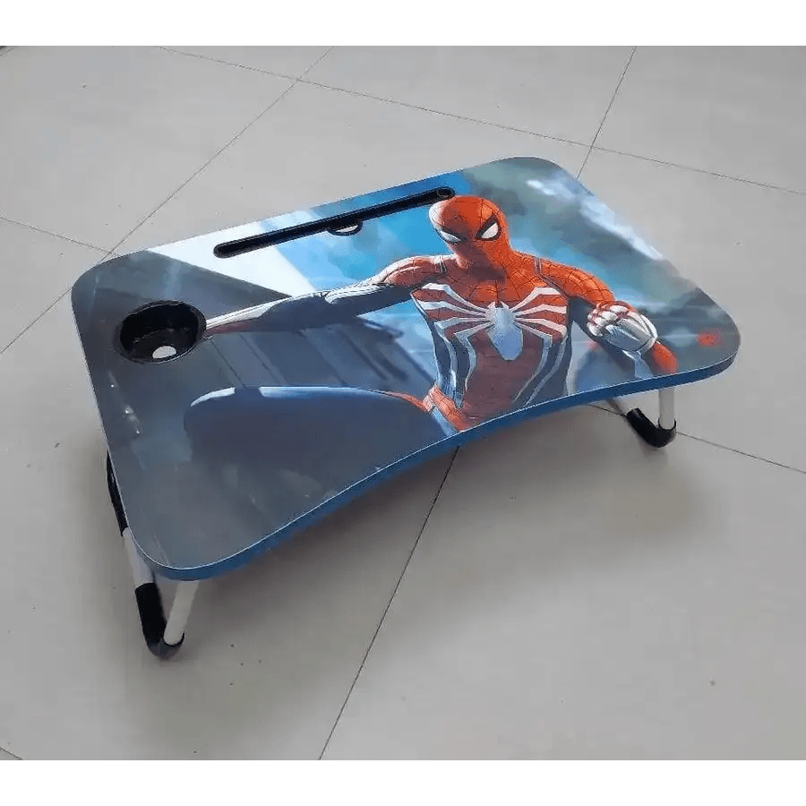 Folding table blue spider-man reading table - HT Bazar