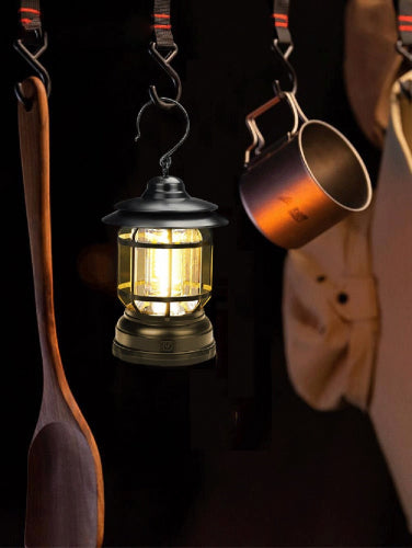 Retro 360° Hurricane Camping Lamp