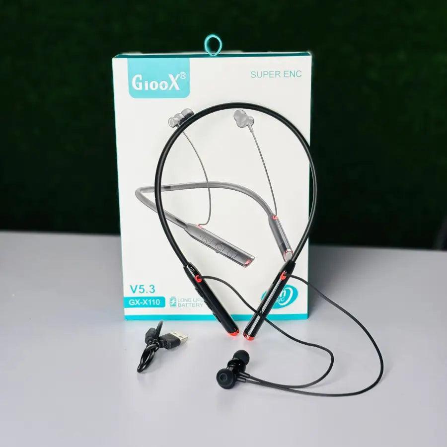 Gioox GX-X110 Super ENC Neckband 40 hours charging backup