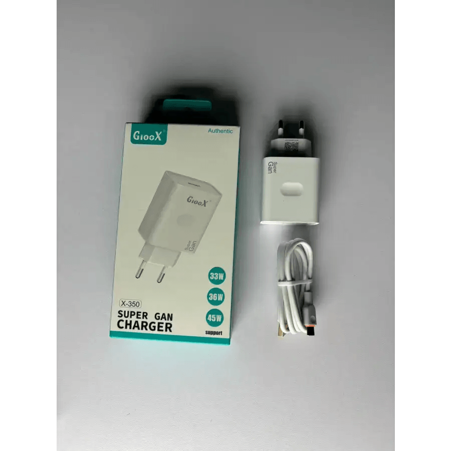 Gioox X-350 Charger Type-C - HT Bazar