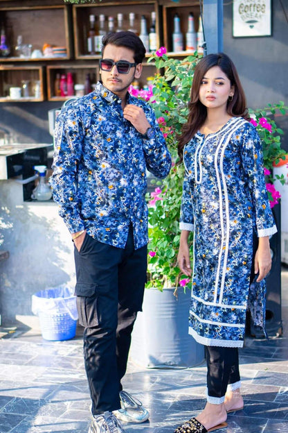 শার্ট কামিজ কম্বো - HT Bazar