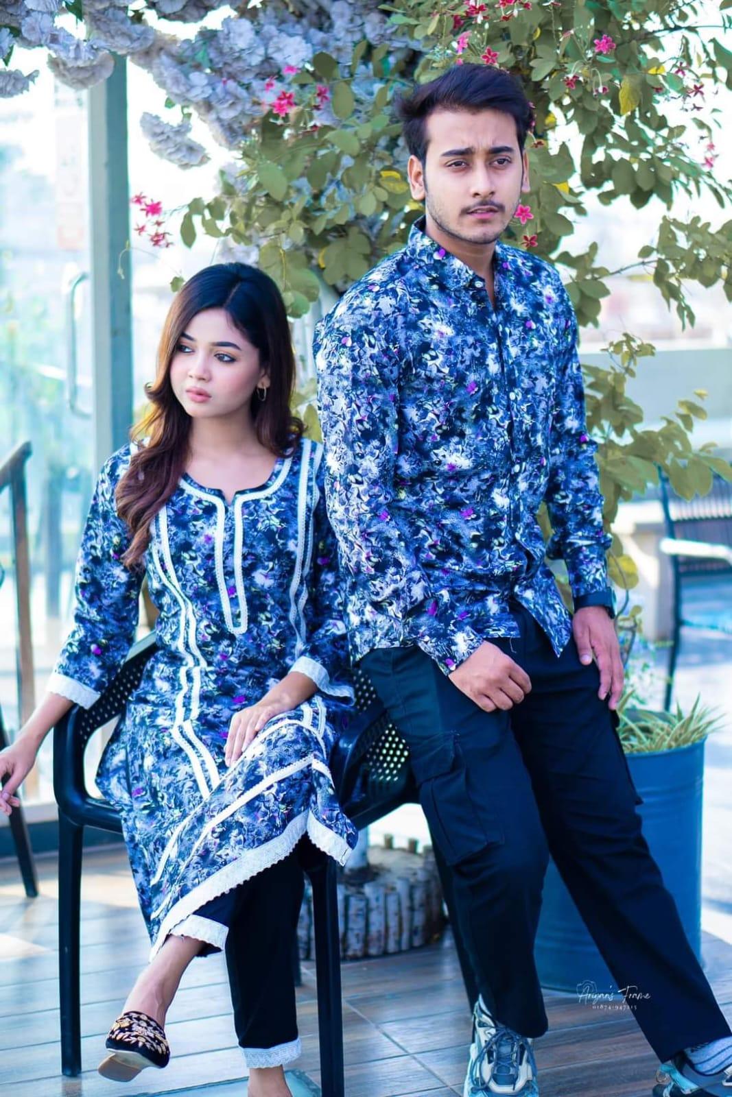 শার্ট কামিজ কম্বো- shirt kamiz combo - HT Bazar