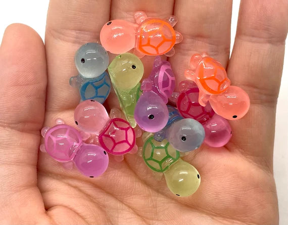 Radiumm Stone-এর 100% New Mini Resin Figurine-Duck & Turtle Mix Design