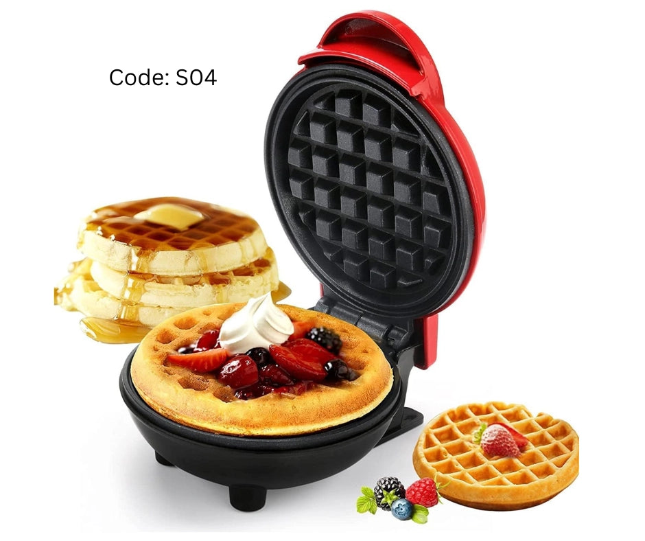 4 Inch Mini Waffle Maker