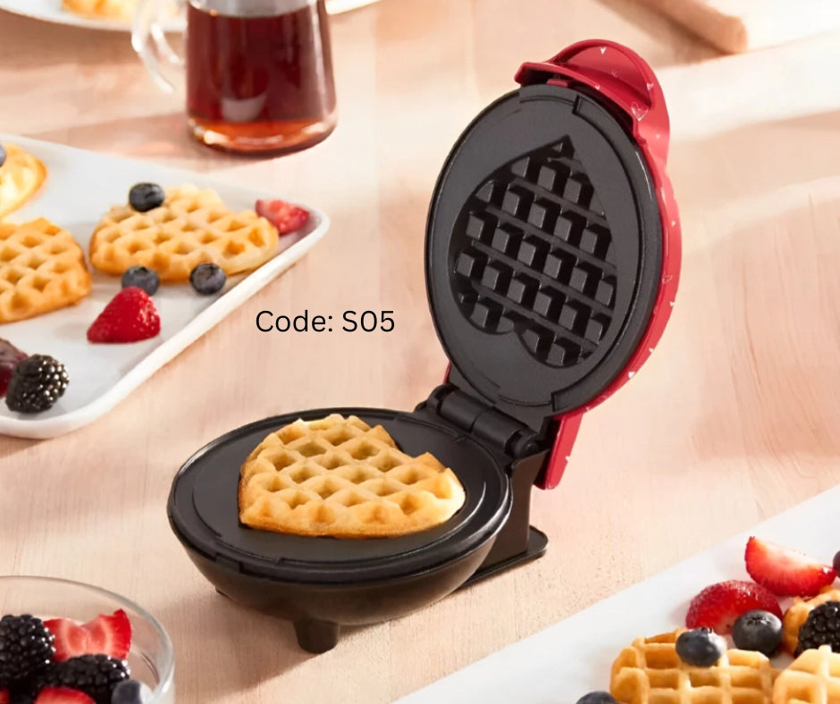 4 Inch Mini Waffle Maker