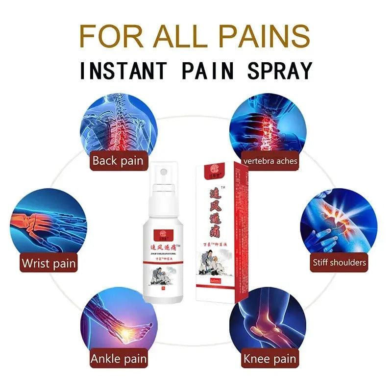 Instant Pain Relief Herbal Spray - HT Bazar