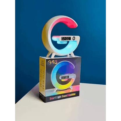 Intelligent Atmosphere RGB Light Bluetooth Speaker With Wireless Charging - HT Bazar