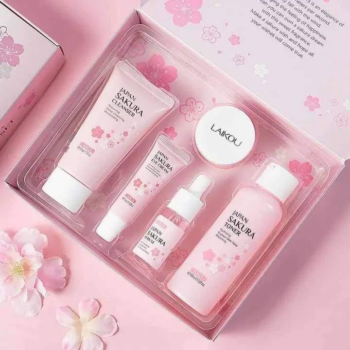 Japan Sakura skin care combo set - HT Bazar