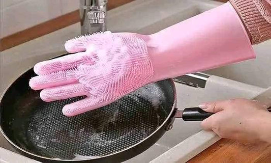kitchen Magic Silicon Hand Gloves - HT Bazar