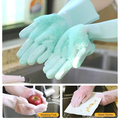 kitchen Magic Silicon Hand Gloves - HT Bazar