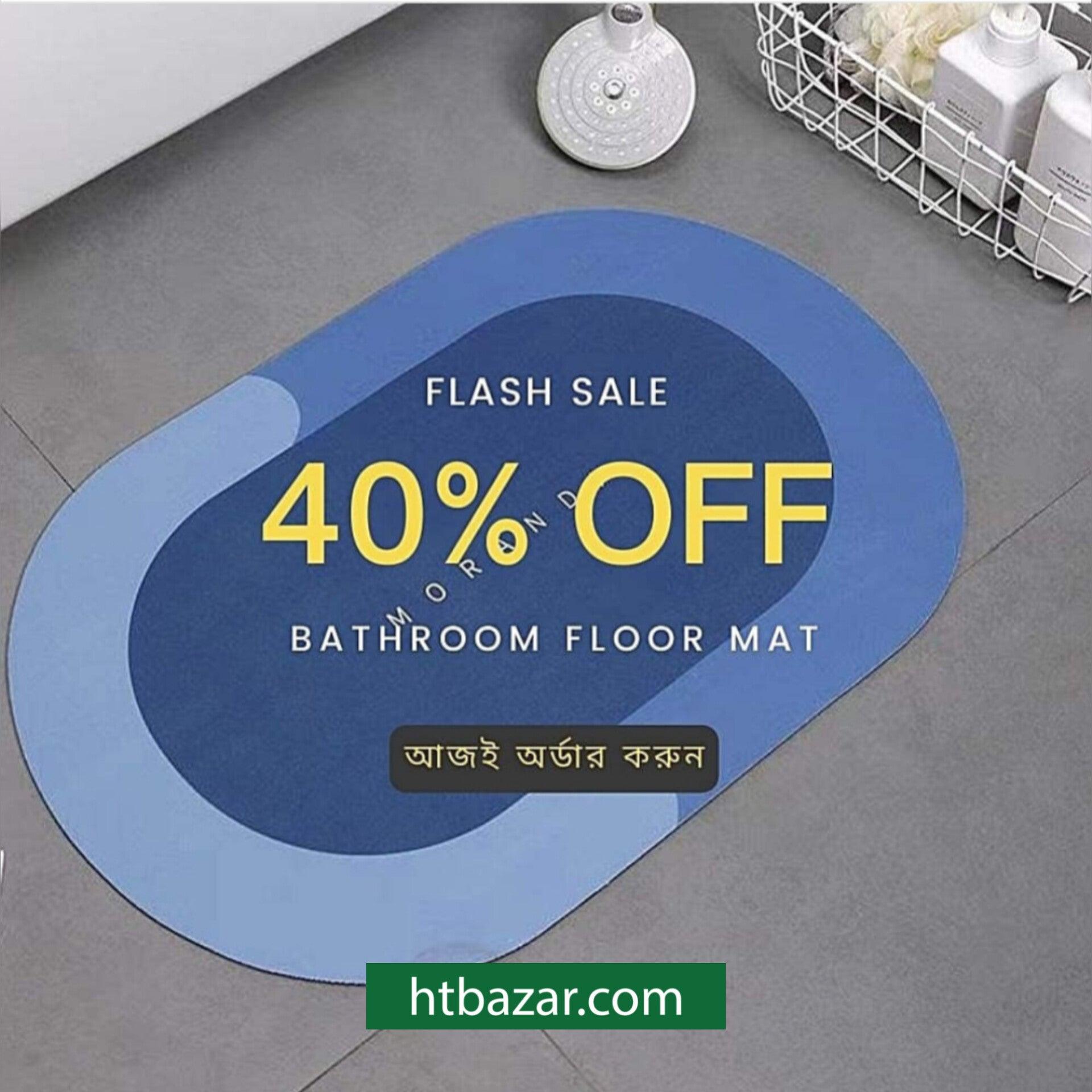 Magic Bathroom Mat | Non-Sliper - HT Bazar