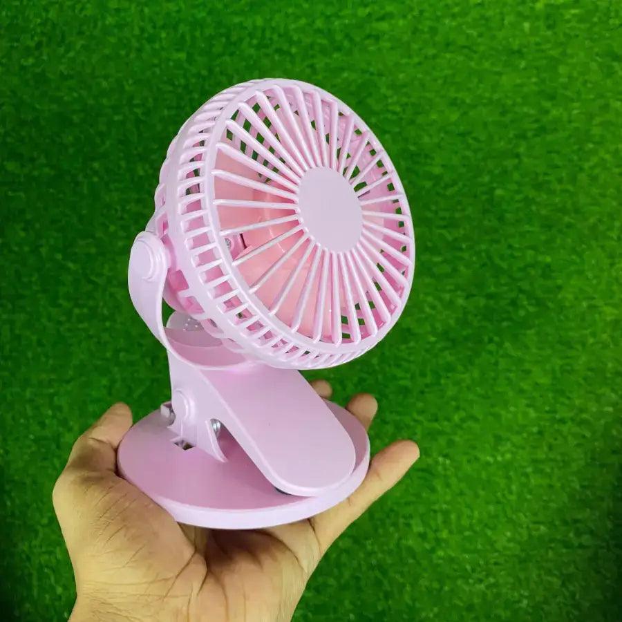 Mini clam Fan - এই ফ্যানের সাথে আমরা ২টা করে ব্যাটারি দিচ্ছি - HT Bazar