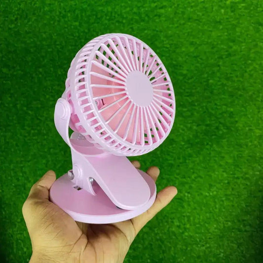 Mini clam Fan - এই ফ্যানের সাথে আমরা ২টা করে ব্যাটারি দিচ্ছি - HT Bazar