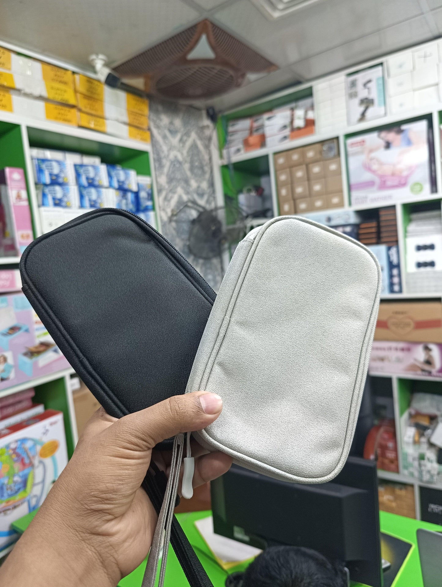 Mini Electronic Accessories Storage Bag - HT Bazar