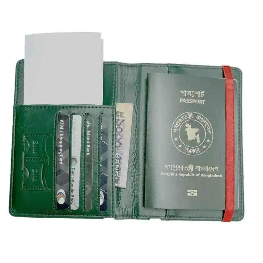 Multi-function Passport Cover with Card holder - HT Bazar