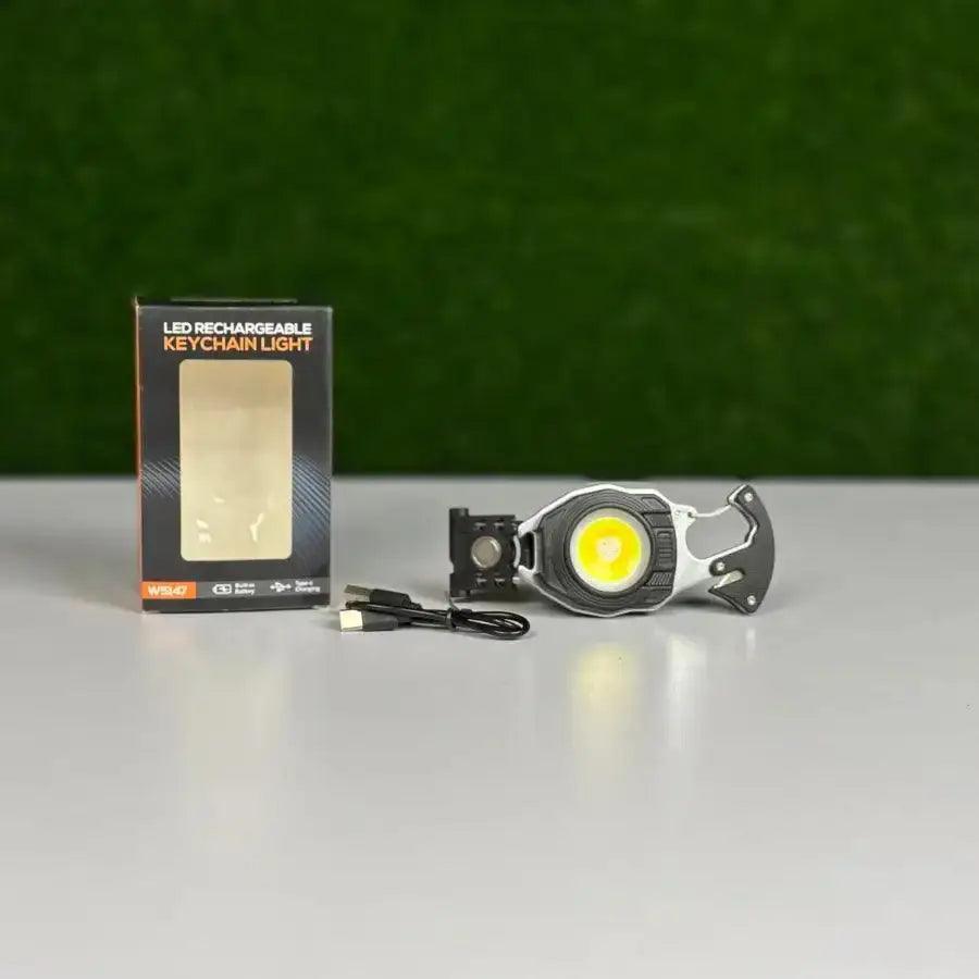 Multifunctional LED Rechargeable Keychain Light - HT Bazar