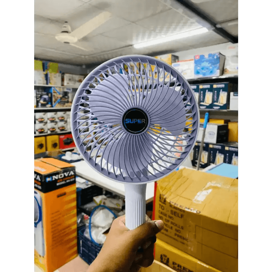 Multifunctional rechargeable circulation clamp fan - HT Bazar