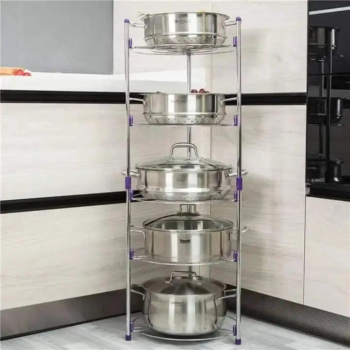 Multifunctional Storage Pot Rack - HT Bazar