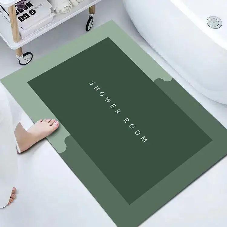 Original China Floor Mat - Green Colour - HT Bazar