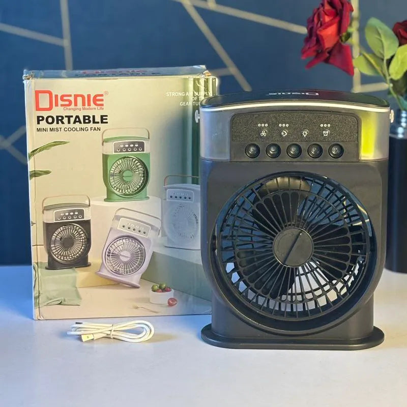 DISNIE Mini Portable Rechargeble Cooling Mist Fan / Air Cooler