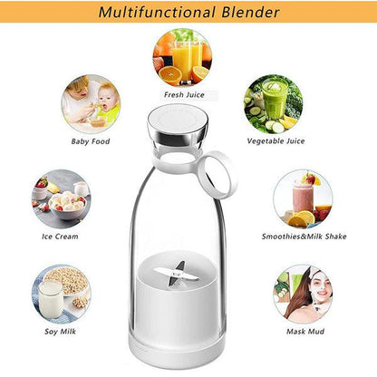 Portable Rechargeable 2 in 1 Juicer - HT Bazar