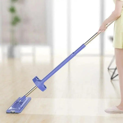 Premium free hand flat mop- Keep your floors spotless - HT Bazar