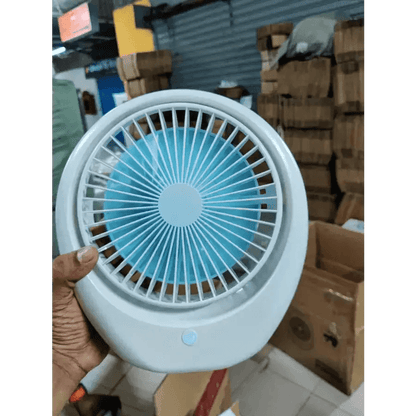 Premium rechargeable fan- 1 year service warranty - HT Bazar