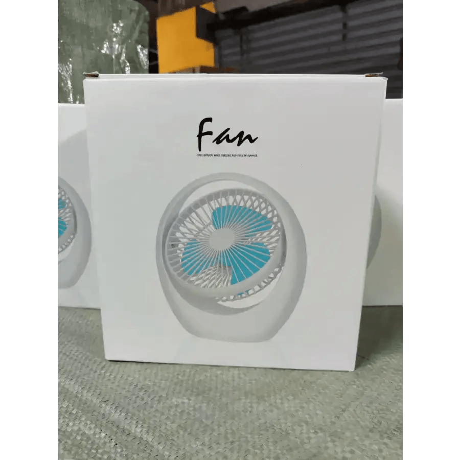 Premium rechargeable fan- 1 year service warranty - HT Bazar