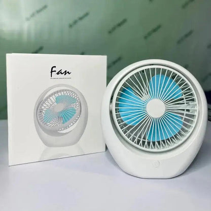 Premium rechargeable fan- 1 year service warranty - HT Bazar