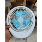 Premium rechargeable fan- 1 year service warranty - HT Bazar