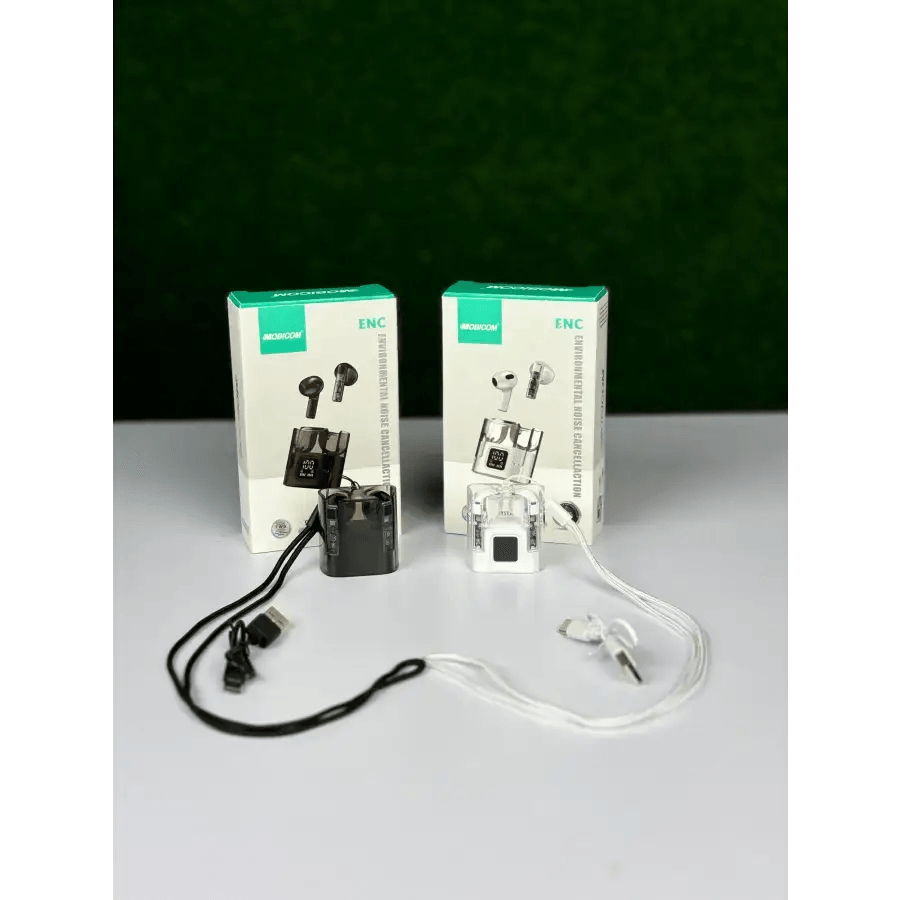 Premium stylish transparent airbuds - Crystal TWS G70 - HT Bazar