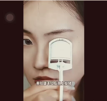 Rechargeable electric eyelash curler