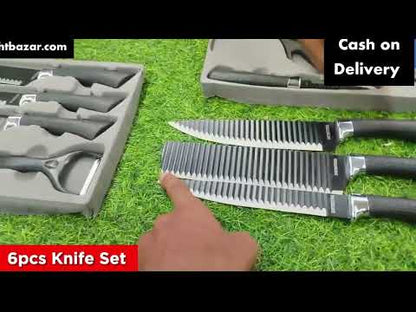 6pcs knife set