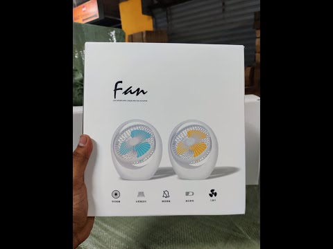Premium rechargeable fan