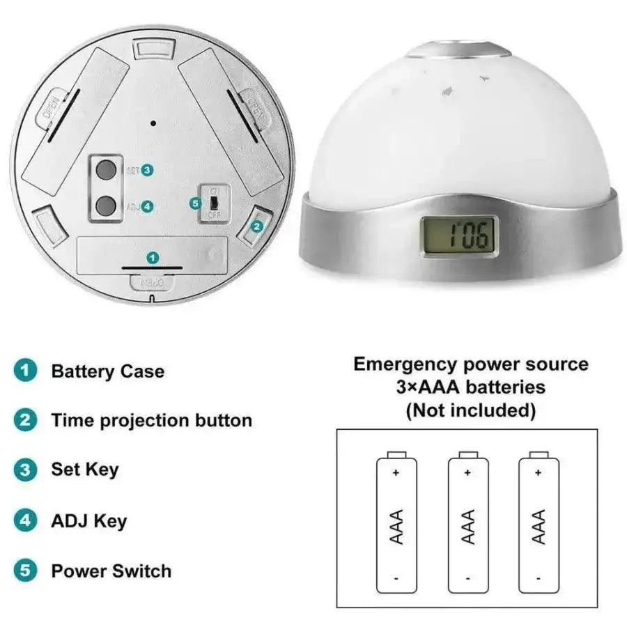 Projecting clock - HT Bazar