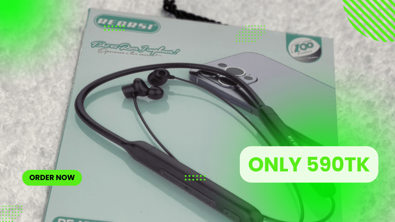 RE-NY026 REGRSI NECKBAND-Premium Bluetooth headset - HT Bazar