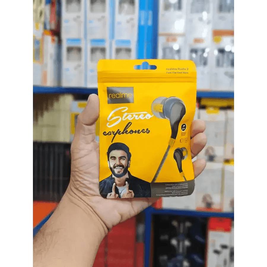 Realme Earphone with Mic Ear Ruds 2 - HT Bazar