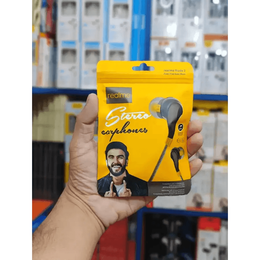 Realme Earphone with Mic Ear Ruds 2 - HT Bazar