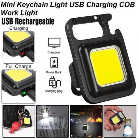 Rechargeable Mini LED Keychain Light - HT Bazar