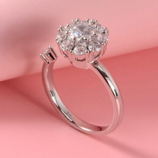 Flower Rotate Ring for Anniversary,Gift,Party,Weeding day special - HT Bazar