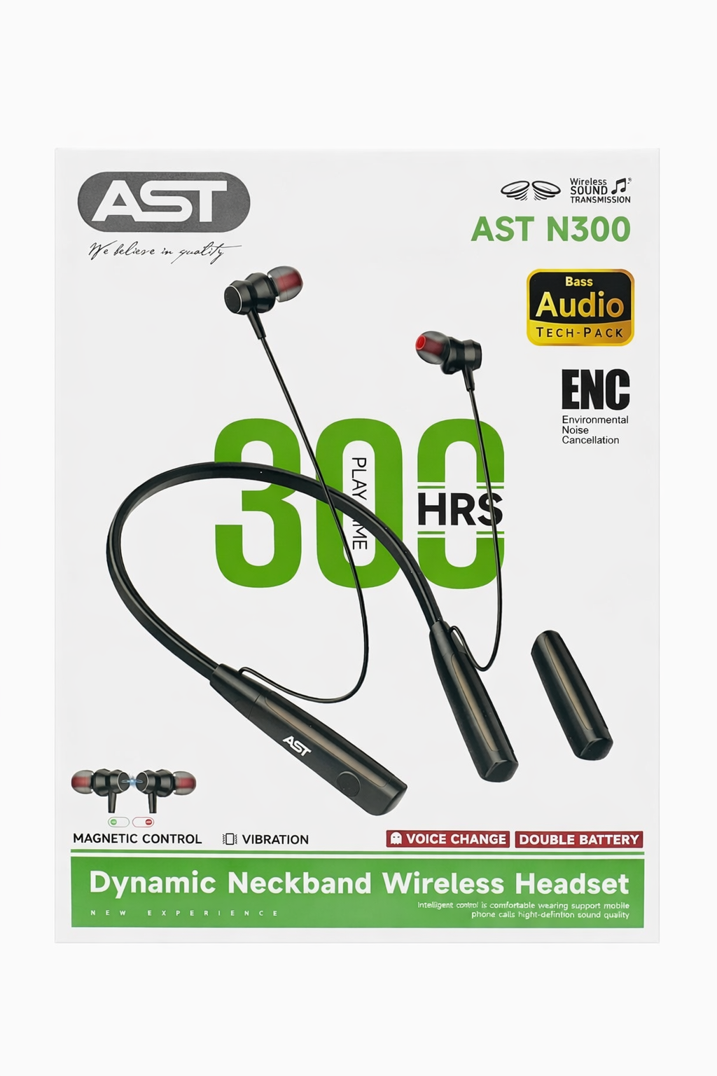 AST N300 Neckband 300H