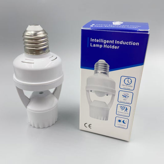 Induction Infrared Motion Sensor Lamp Holder