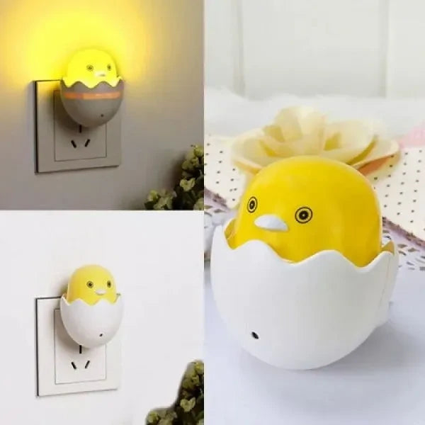 লাইট অফ হলেই নিজে জ্বলে! ✨
Yellow Duck Egg Night Light 🔥