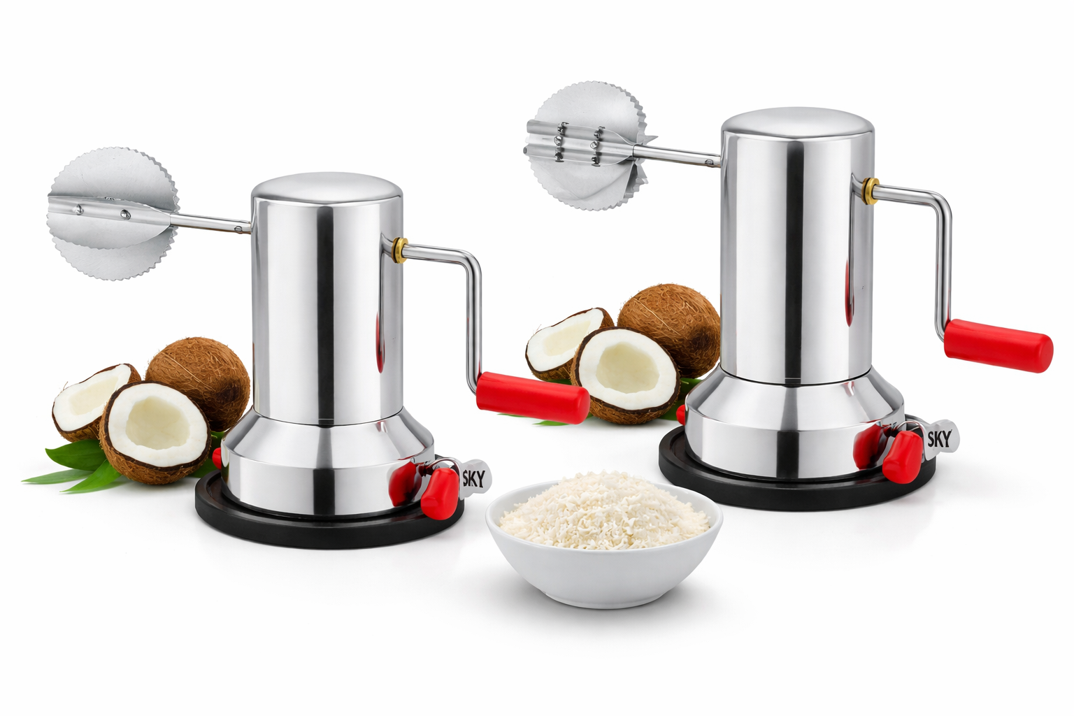 Stainless Steel Coconut Scraper