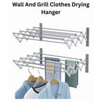 Wall Mounted Clothes Drying Hanger
